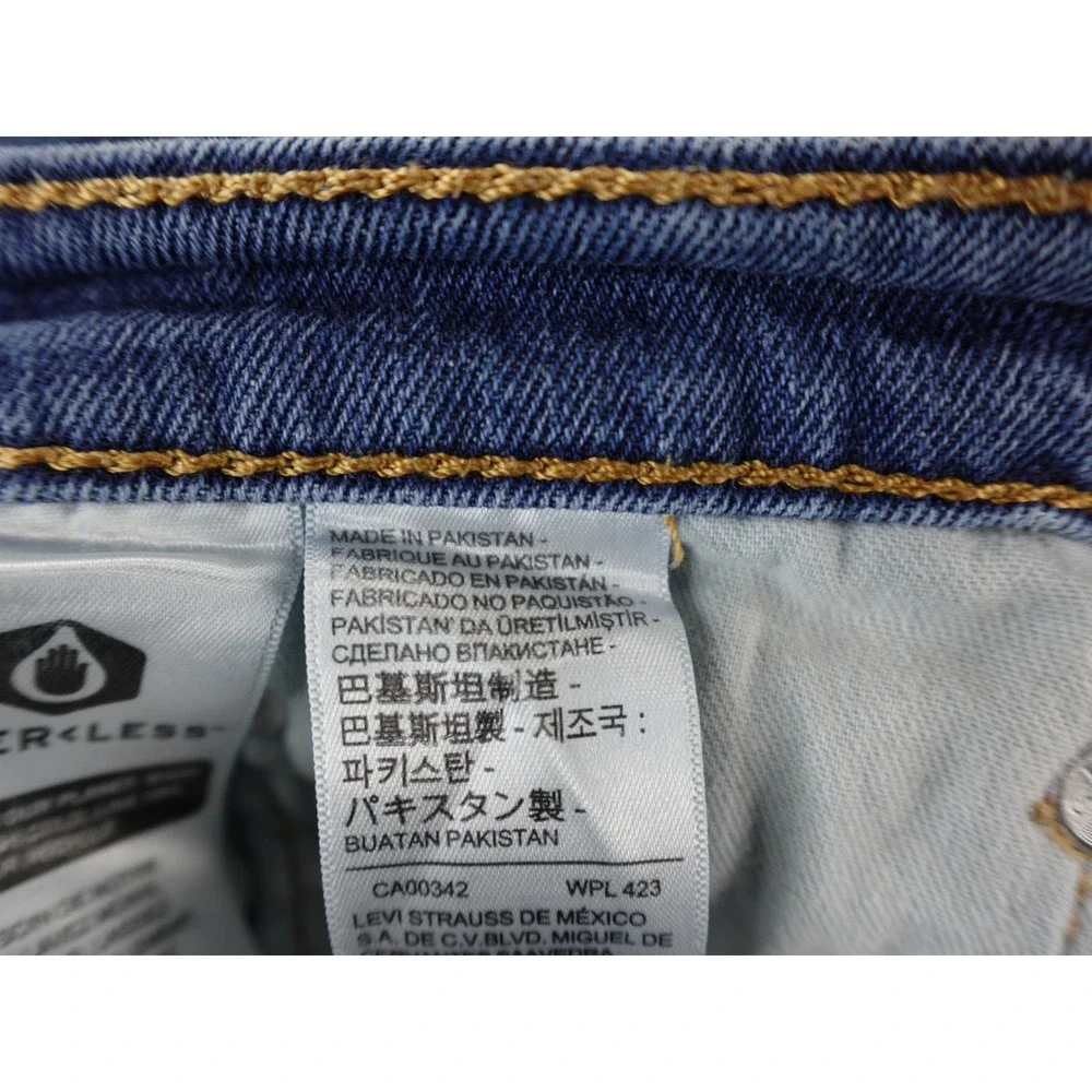 Levi's‎ 511 Slim Fit Jeans Mens Blue Denim Size 32x34